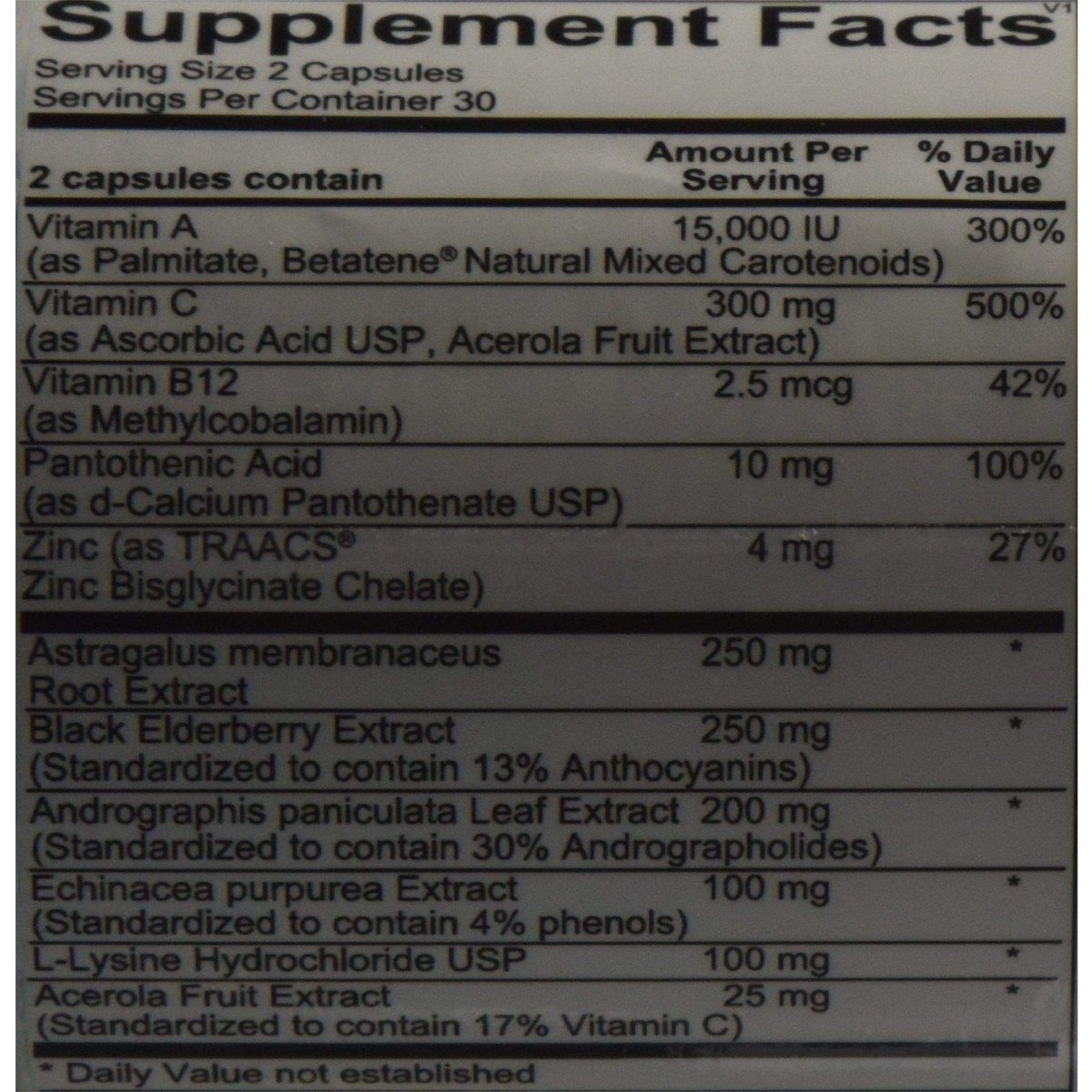 Ortho Molecular Viracid 60 Capsules