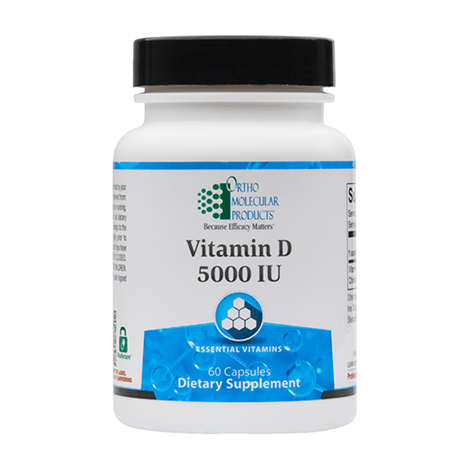 Ortho Molecular Vitamin D 5000 IU 120 Vcaps
