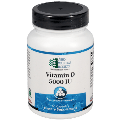 Ortho Molecular Vitamin D 5,000 IU 60 Capsules