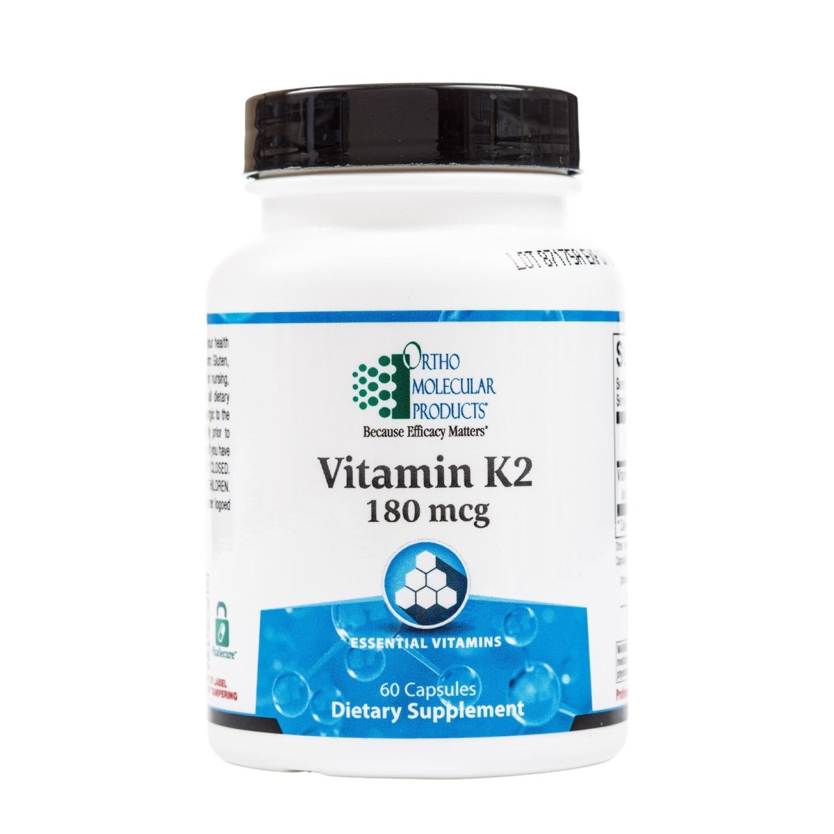 Ortho Molecular Vitamin K2 180 mcg 60 Vcaps -