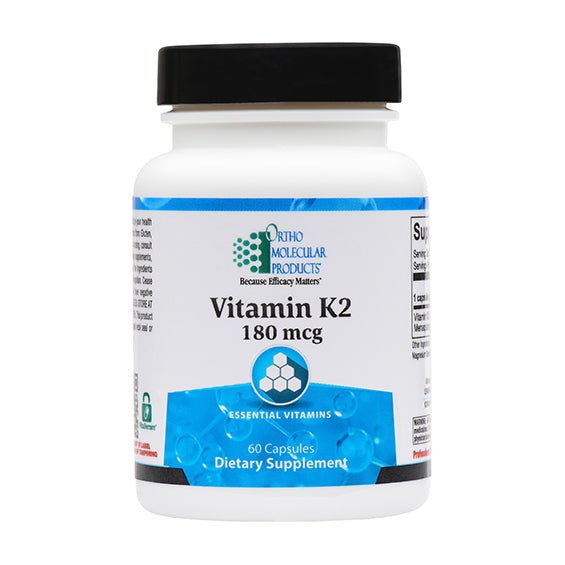 Ortho Molecular Vitamin K2 180 mcg 60 Vcaps -