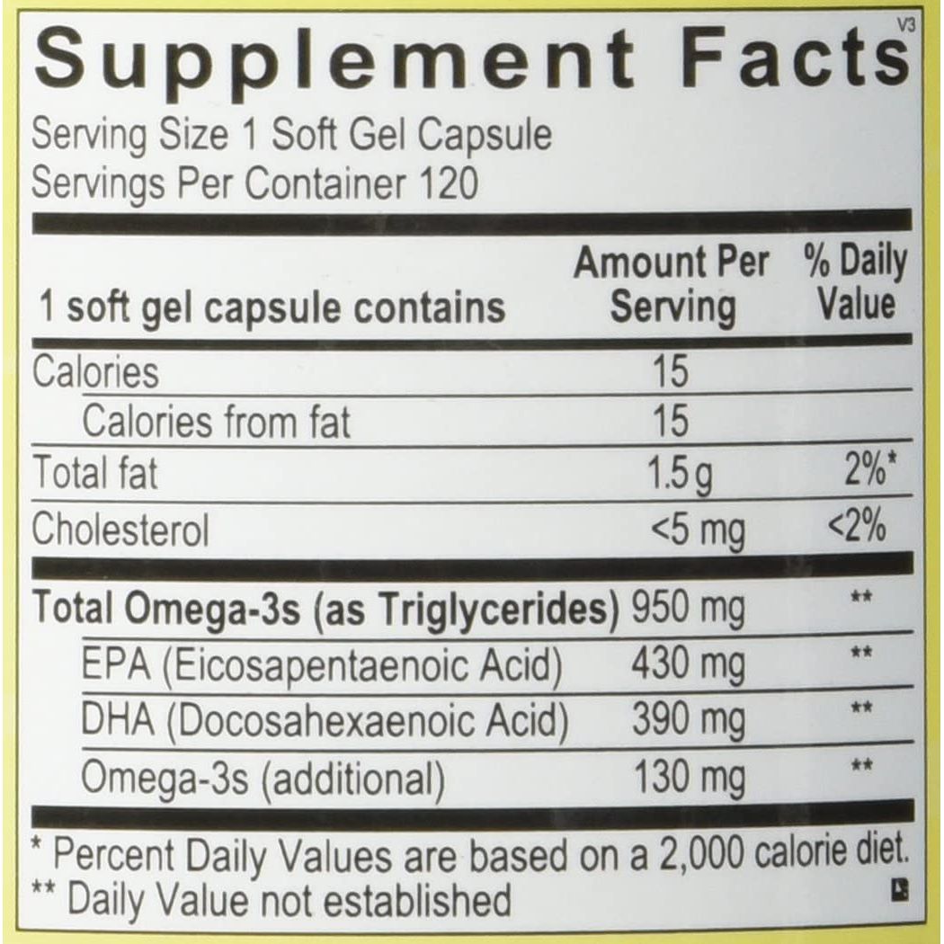 Orthomega 820 Capsules - New Formulation - 60 Softgel Capsules