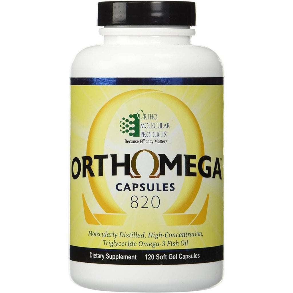 Orthomega 820 Capsules - New Formulation - 60 Softgel Capsules