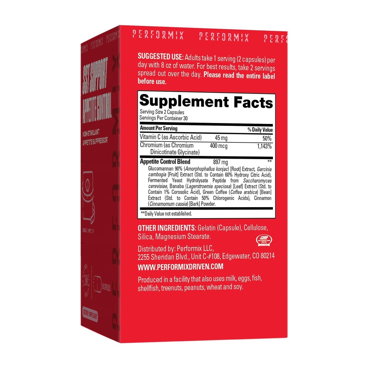 Performix - SST Control Non-Stimulant Appetite Control Formula - 60 Capsules