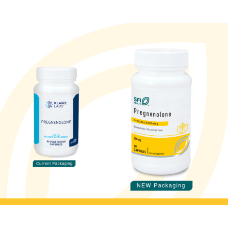 Klaire Labs Pregnenolone 100 mg 60 Vcaps