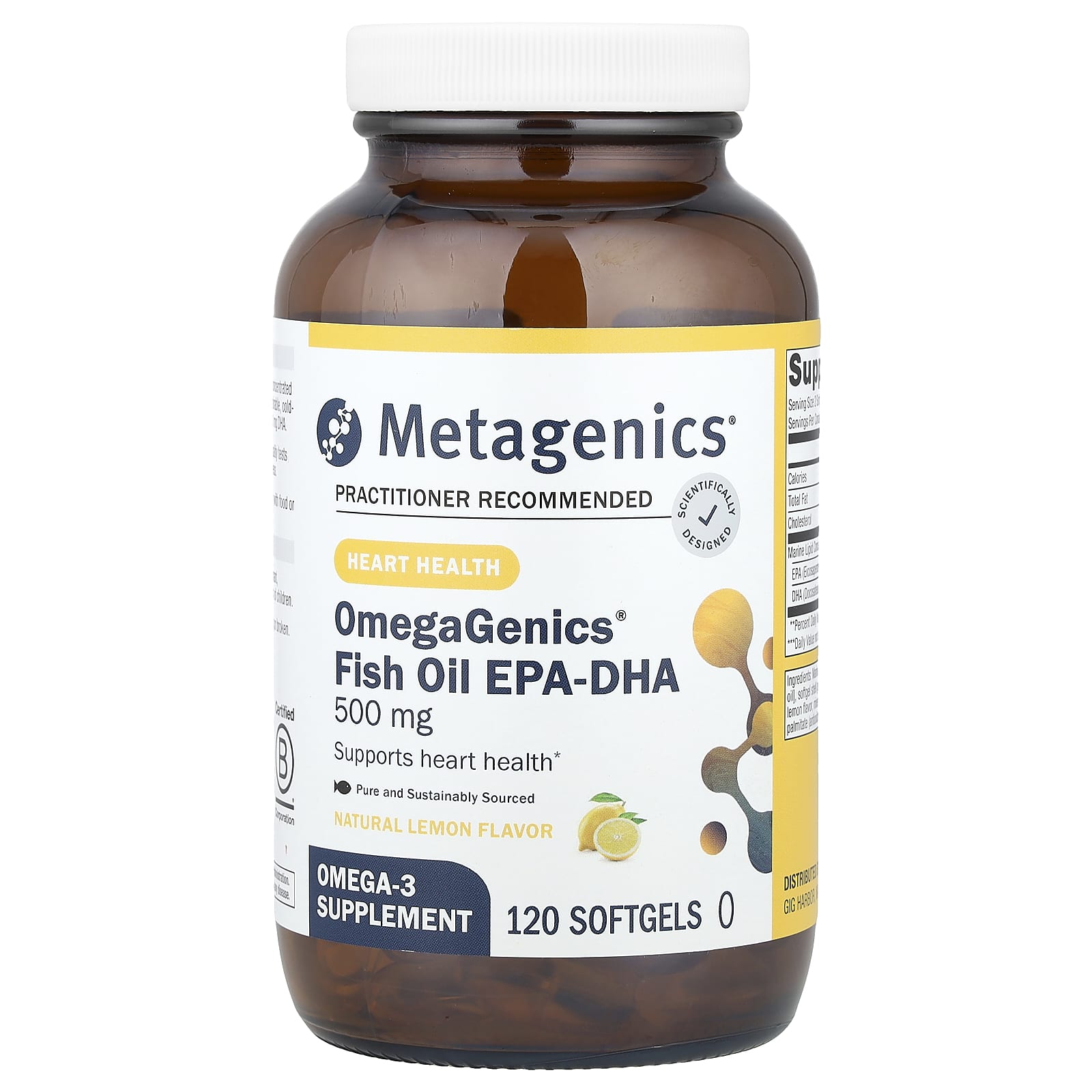 Metagenics Quercetin 500mg Capsule Supplement Helps Promote a Healthy Immune Response and Cardiovascular Function - 60 Capsules