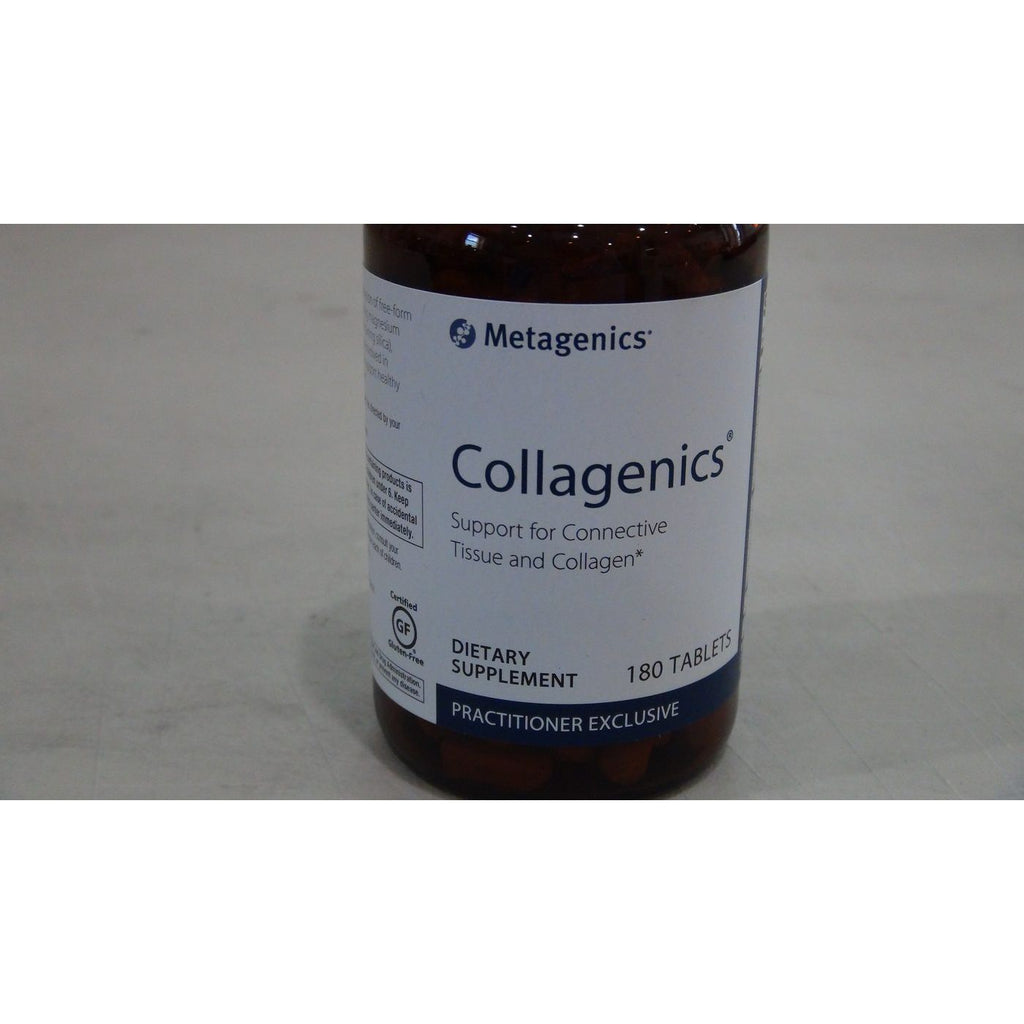 Metagenics Collagenics Nutritional Supplement Support for Connective Tissue and Collagen Tablet - 180 Count