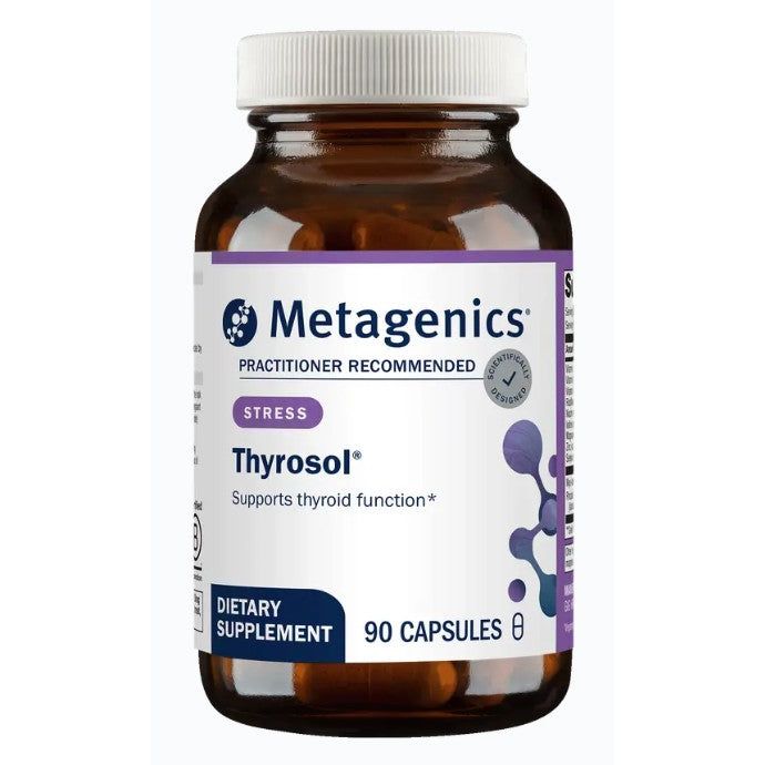 Metagenics Thyrosol - Vitamin and Mineral Supplement to Support Healthy Thyroid Function and Stress Related Fatigue - 90 Capsules