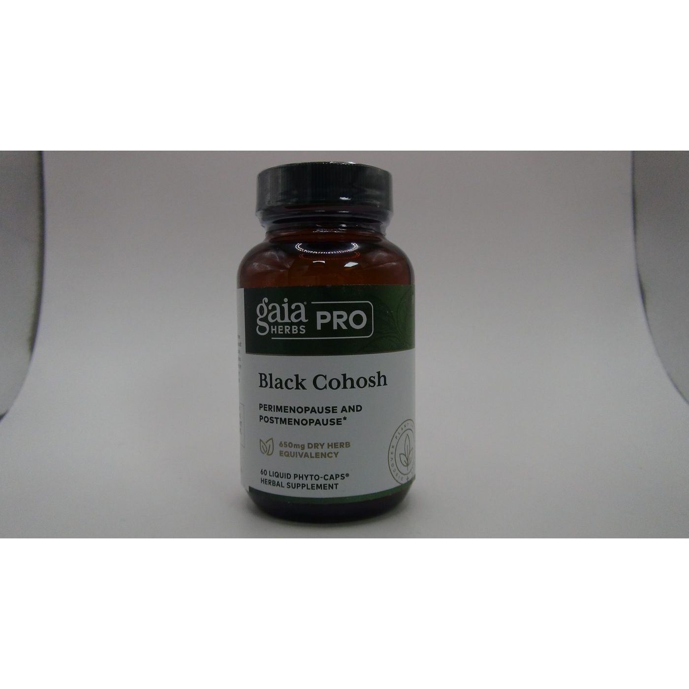 Gaia Herbs Black Cohosh - Menopause Support Supplement to Help Maintain Hormone Balance and Health for Women - with Organic Black Cohosh - 60 Vegan Liquid Phyto-Capsules (30-Day Supply)
