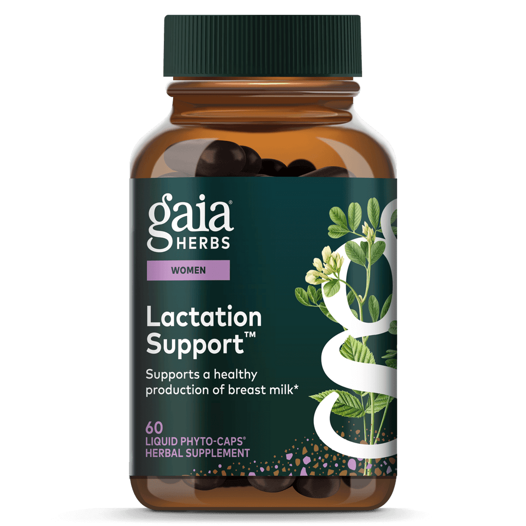 Gaia Herbs Lactation Support, Vegan Liquid Capsules, 120 Count - Lactation Supplement for Breastfeeding Mothers, Supports Healthy Milk Flow & Enhances Breast Milk Nutrition
