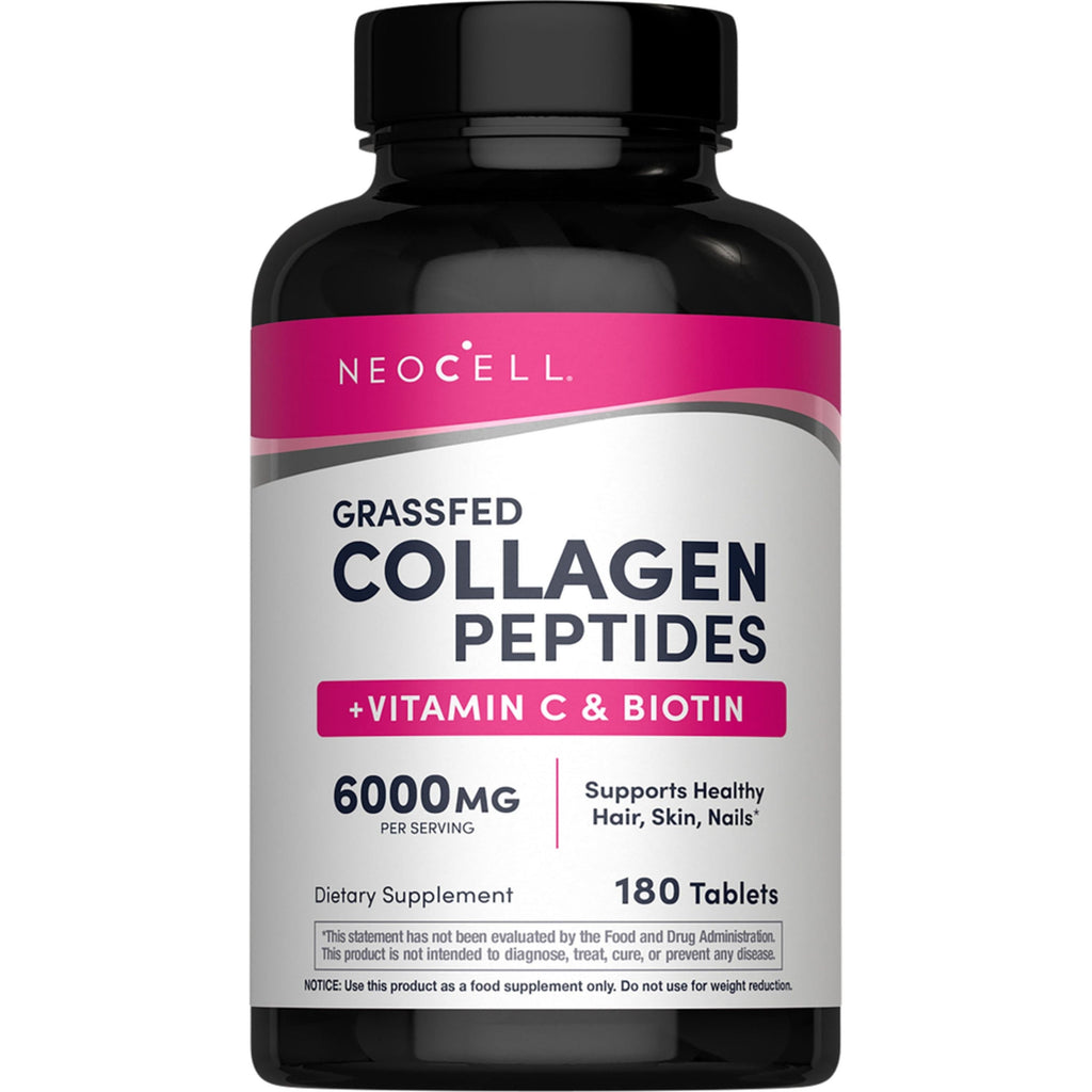 NeoCell Super Collagen With Vitamin C and Biotin, Skin, Hair and Nails Supplement, Includes Antioxidants, Tablet, 270 Count, 1 Bottle
