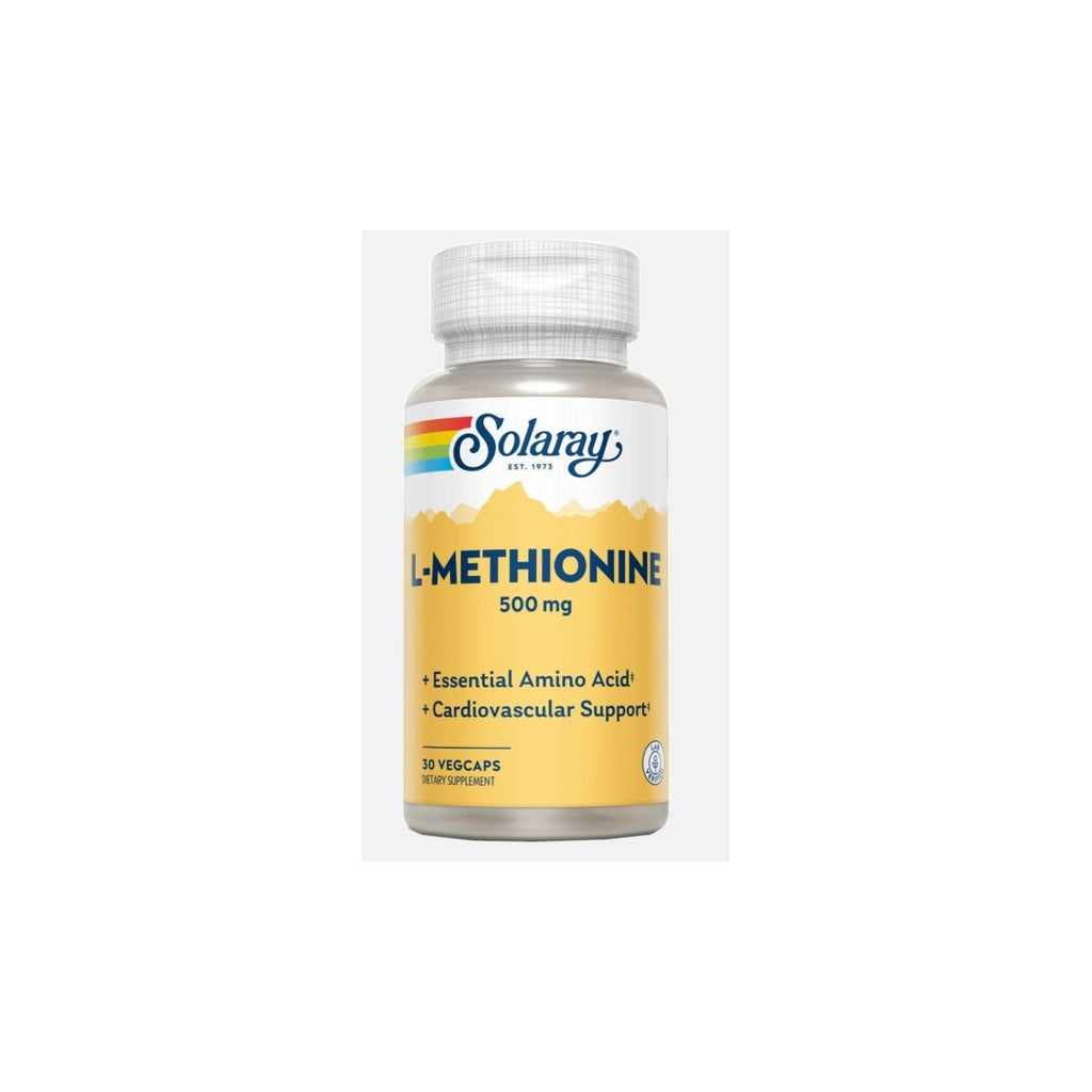 Solaray L-Methionine Supplement - 500 mg, 30 Count