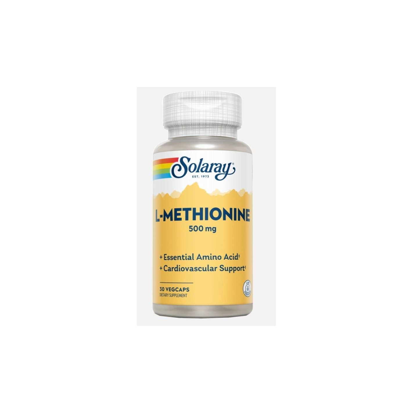 Solaray L-Methionine Supplement - 500 mg, 30 Count