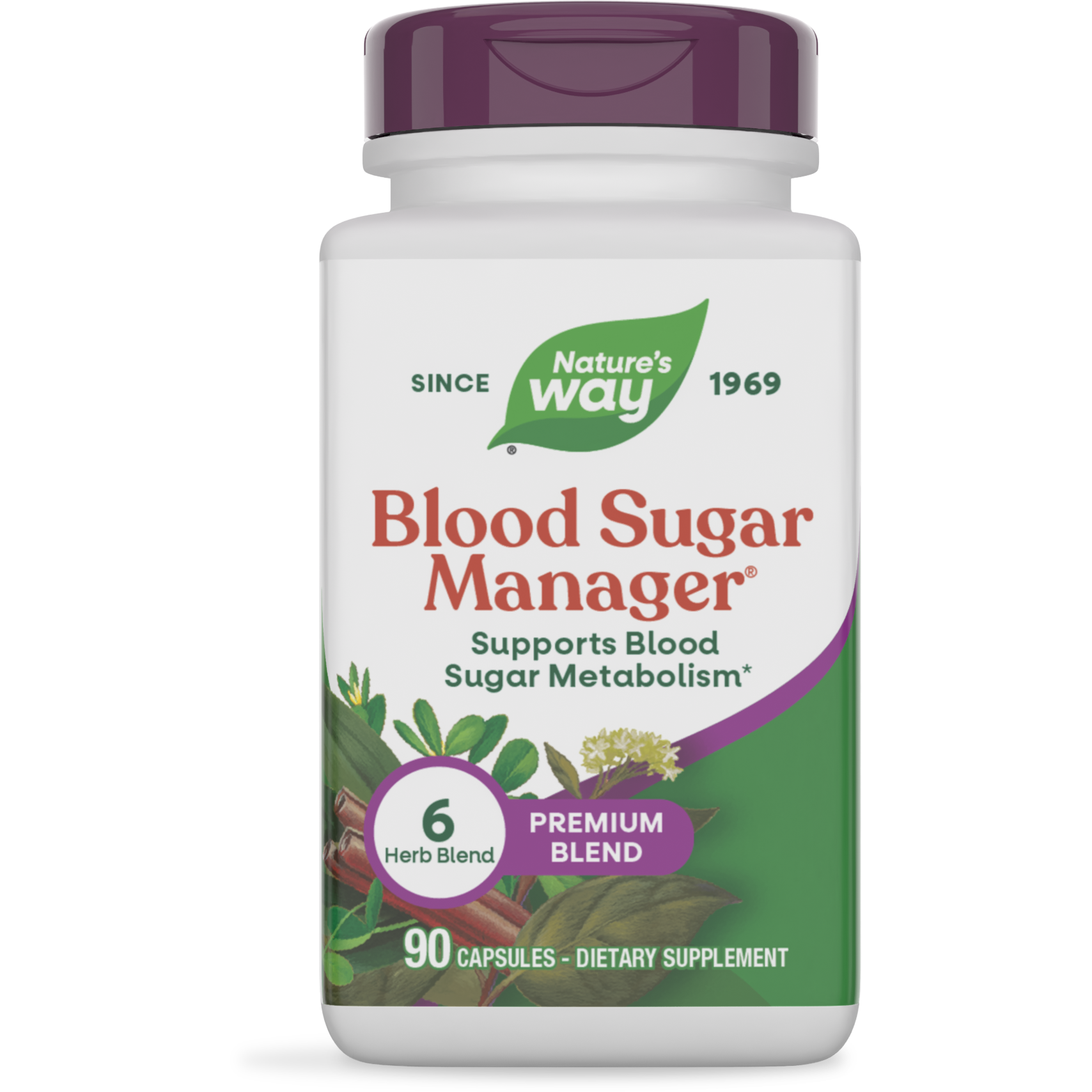 Nature's Way Blood Sugar with Gymnema Capsules, 90 Count