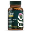 Gaia Herbs Milk Thistle - Liver Supplement & Cleanse Support for Maintaining Healthy Liver Function* - 120 Vegan Capsules (20-Day Supply)