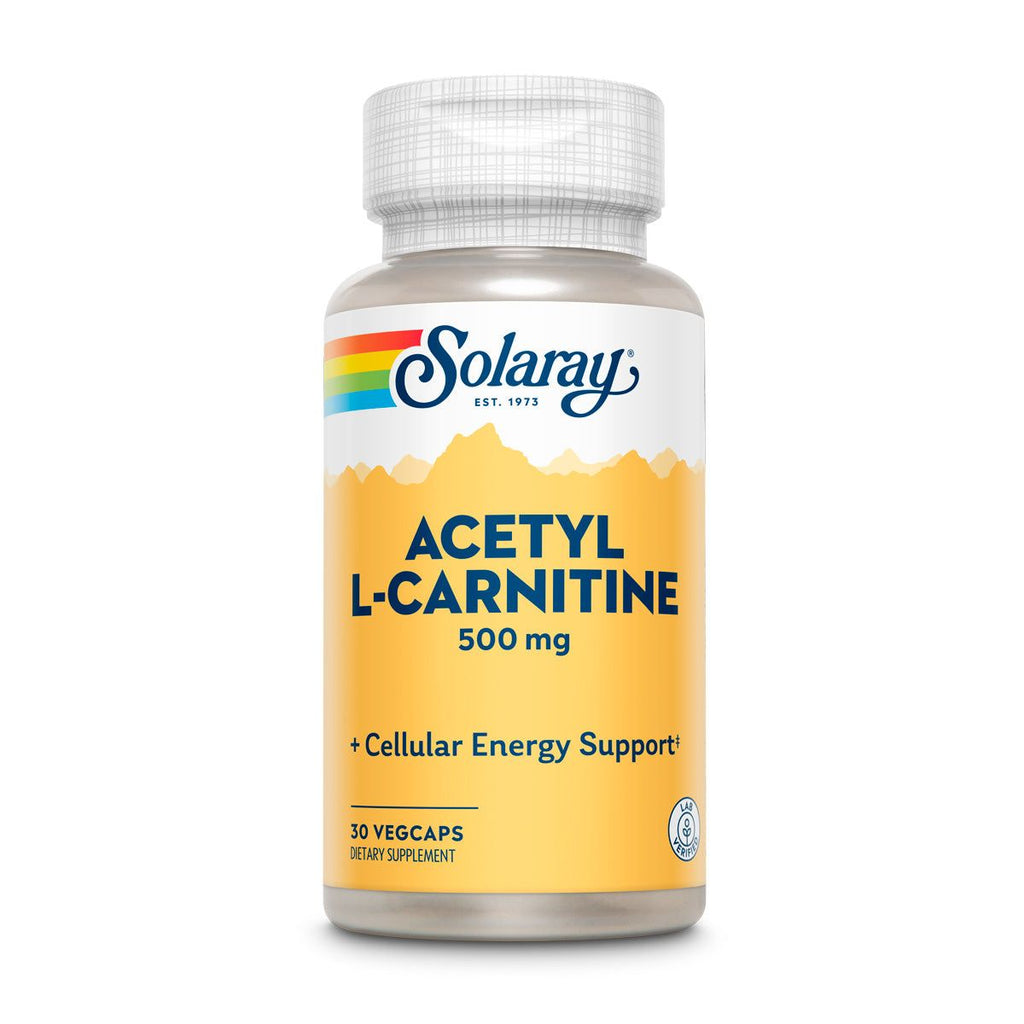 Solaray Acetyl L-Carnitine and Ala Supplement, 60 Count