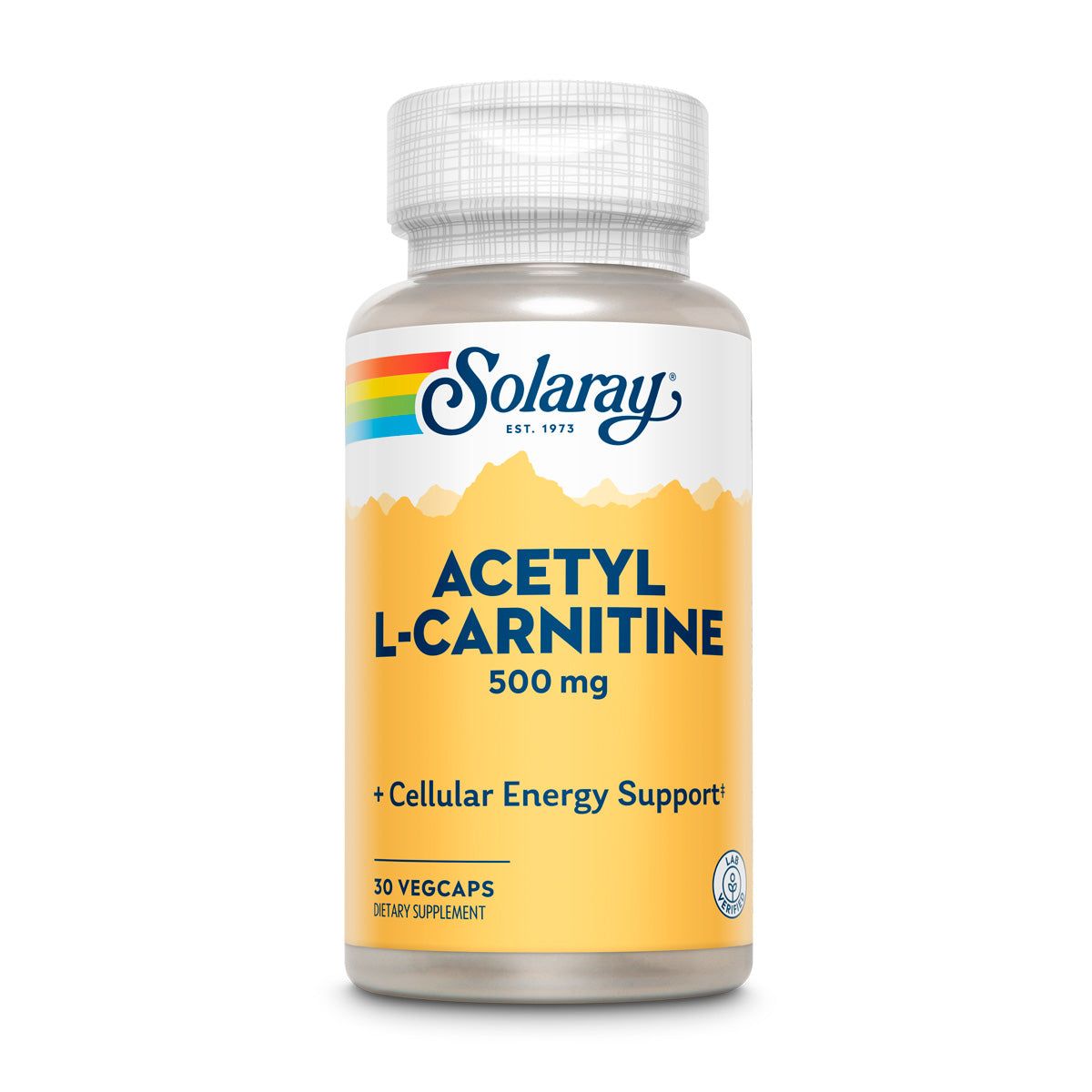 Solaray Acetyl L-Carnitine and Ala Supplement, 60 Count