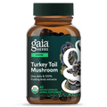 Gaia Herbs Turkey Tail Mushroom - Immune Support Supplement to Help Maintain Liver Health - with Organic Turkey Tail Mushroom Fruiting Body Extract - 40 Vegan Capsules