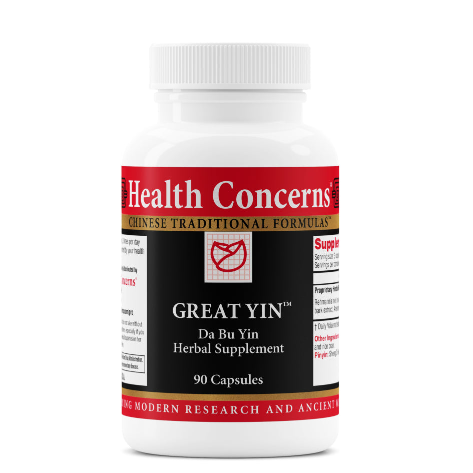 Health Concerns Great Yin - Menopause Relief & Women's Health Supplement - 270 Capsules