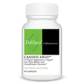 DAVINCI Labs Candid-Away - Dietary Supplement to Support Microflora Balance, Detox and a Healthy Gut - with Calcium, Magnesium, Cellulase, Betaine HCI, and More - Gluten-Free - 90 Vegetarian Capsules