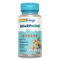 SOLARAY SharpMind Stress, Nootropic Mood Support Supplement for Relaxation and Occasional Stress Relief Support, Adaptogen with Ashwagandha, L Theanine, 60 Day Money Guarantee, 30 Serv 30 VegCaps