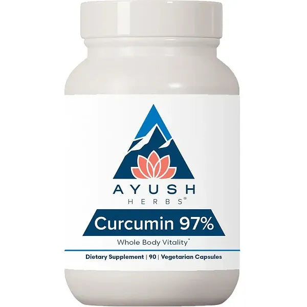 Ayush Herbs Curcumin 97 90 Capsules - 2 Pack