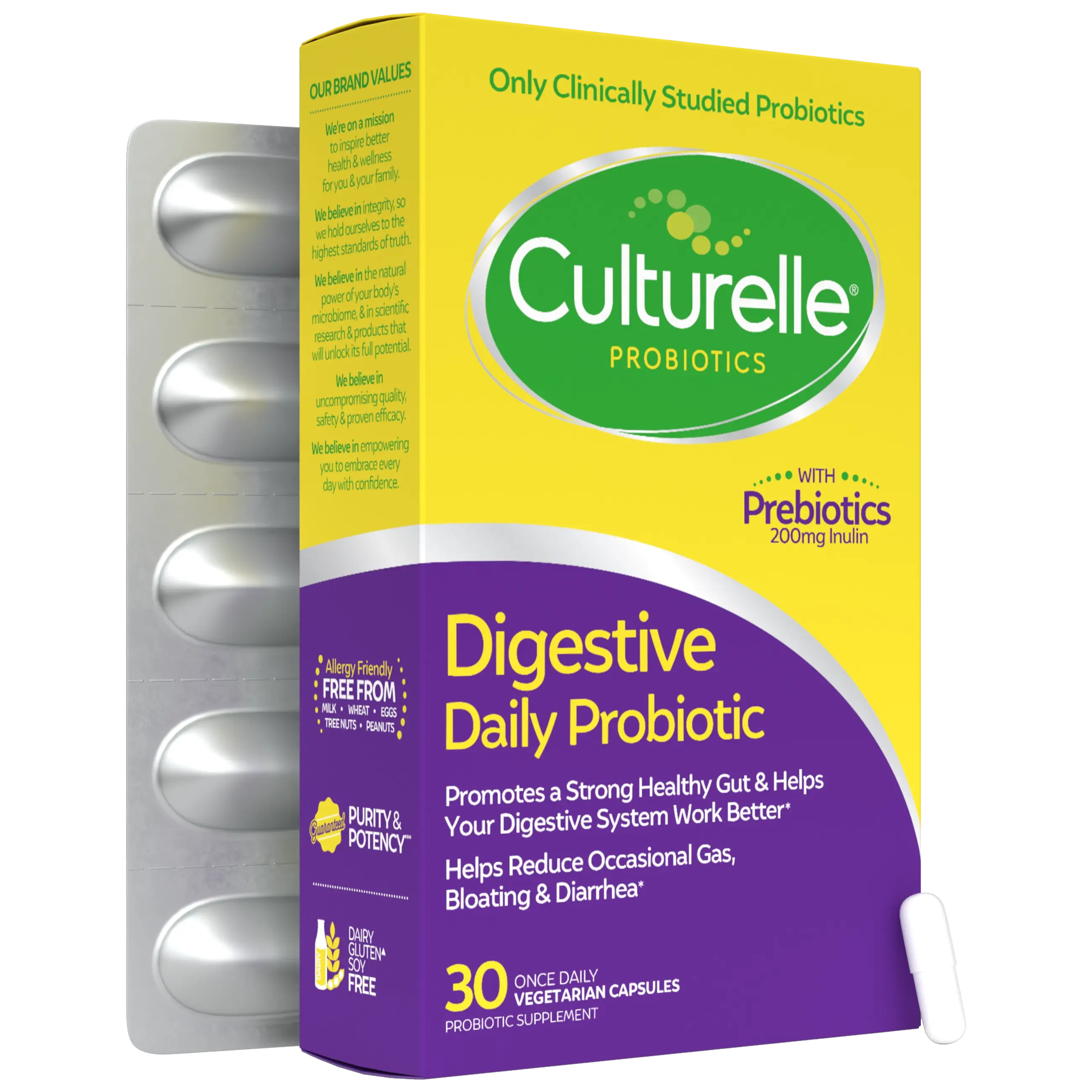 Culterelle Probiotics Lactobacillus GG 30 Capsules