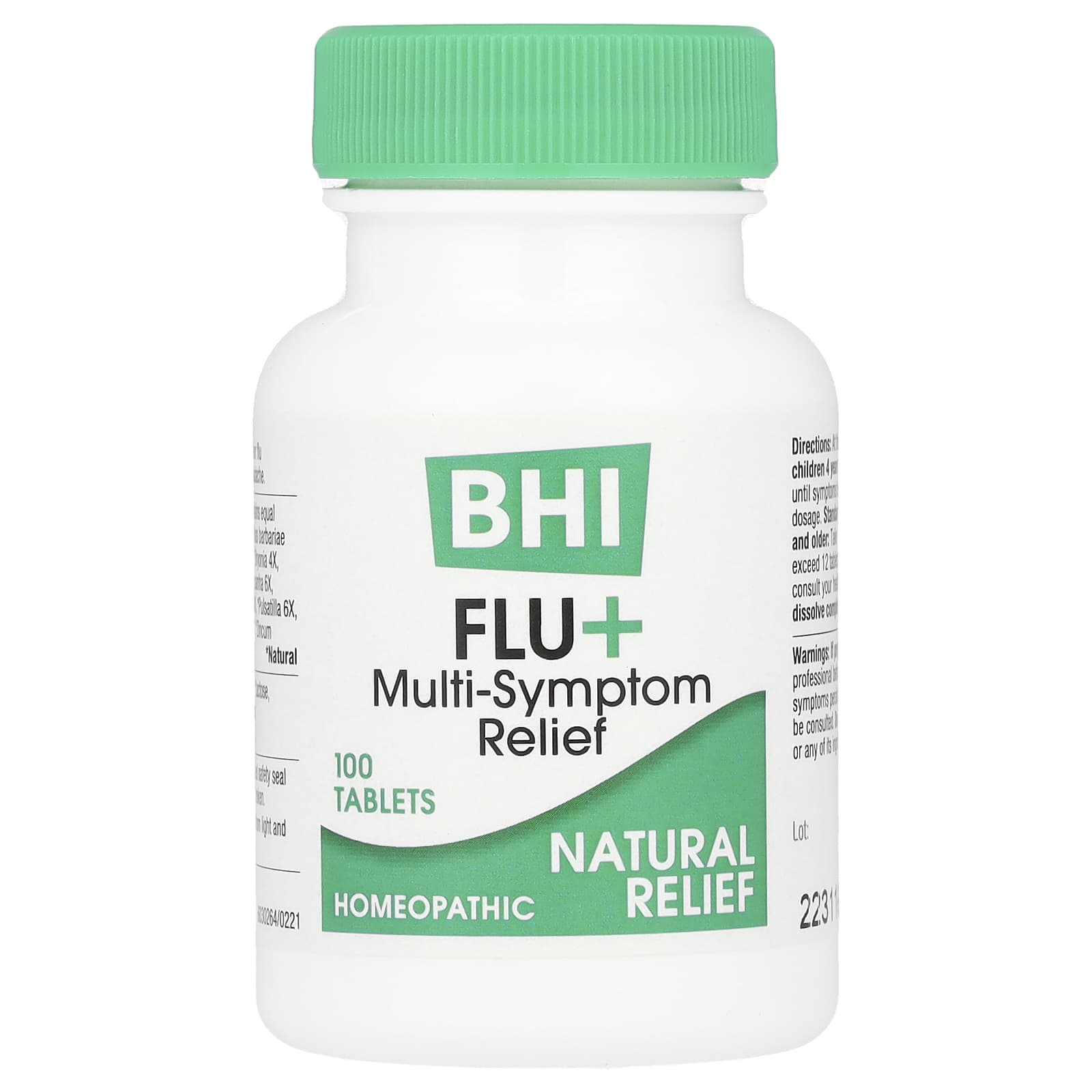 MediNatura BHI Flu+ 100T