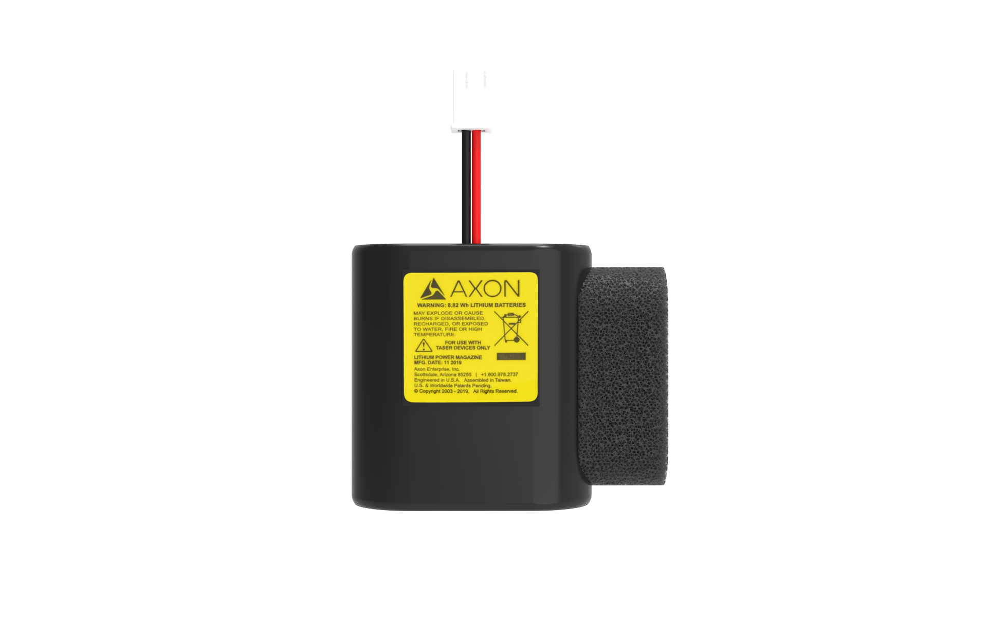 Taser Replacement Battery for Taser C2 and Bolt - 39011