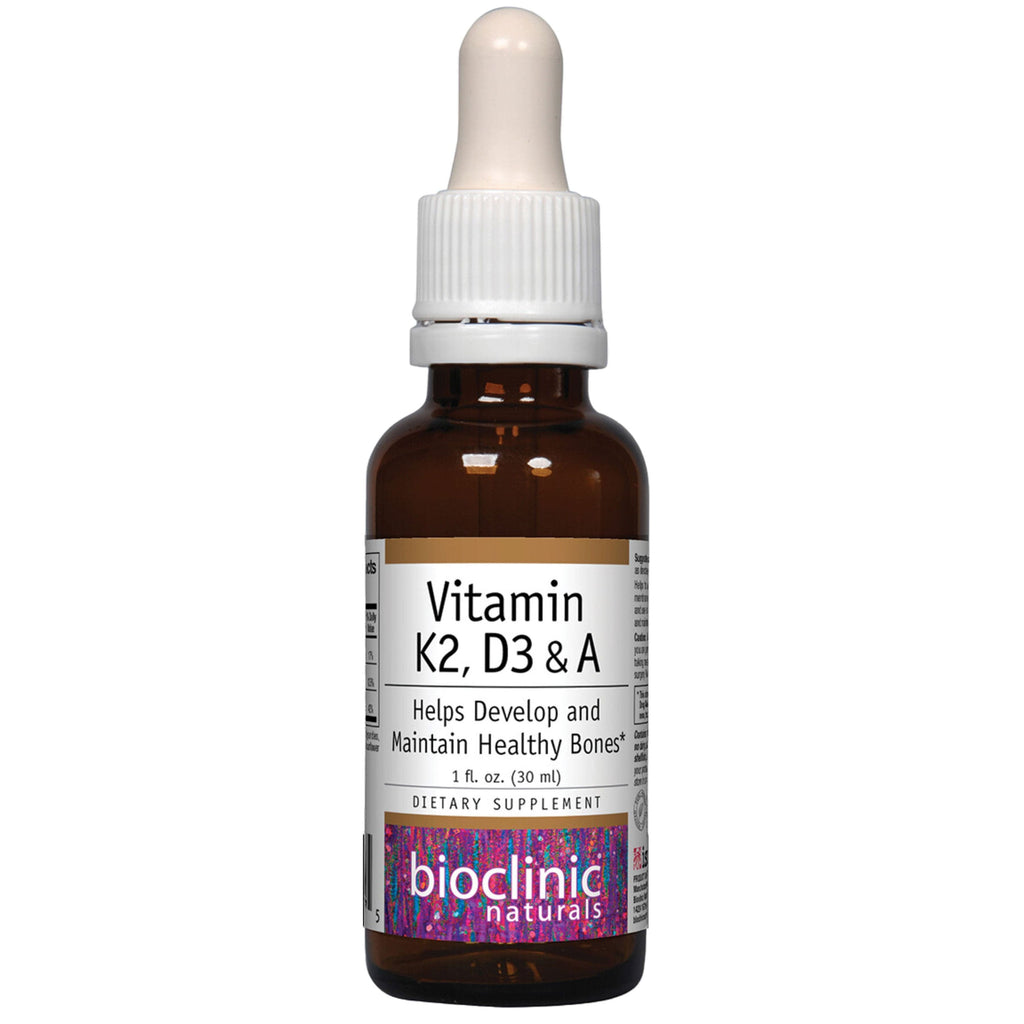 Bioclinic Naturals Vitamin K2, D3 & A 1oz