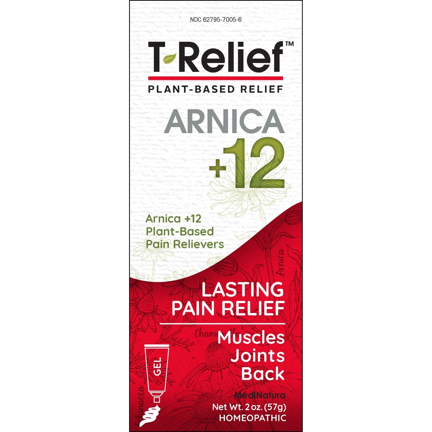 Medinatura T-Relief Pain Gel 2 oz - 3 pack