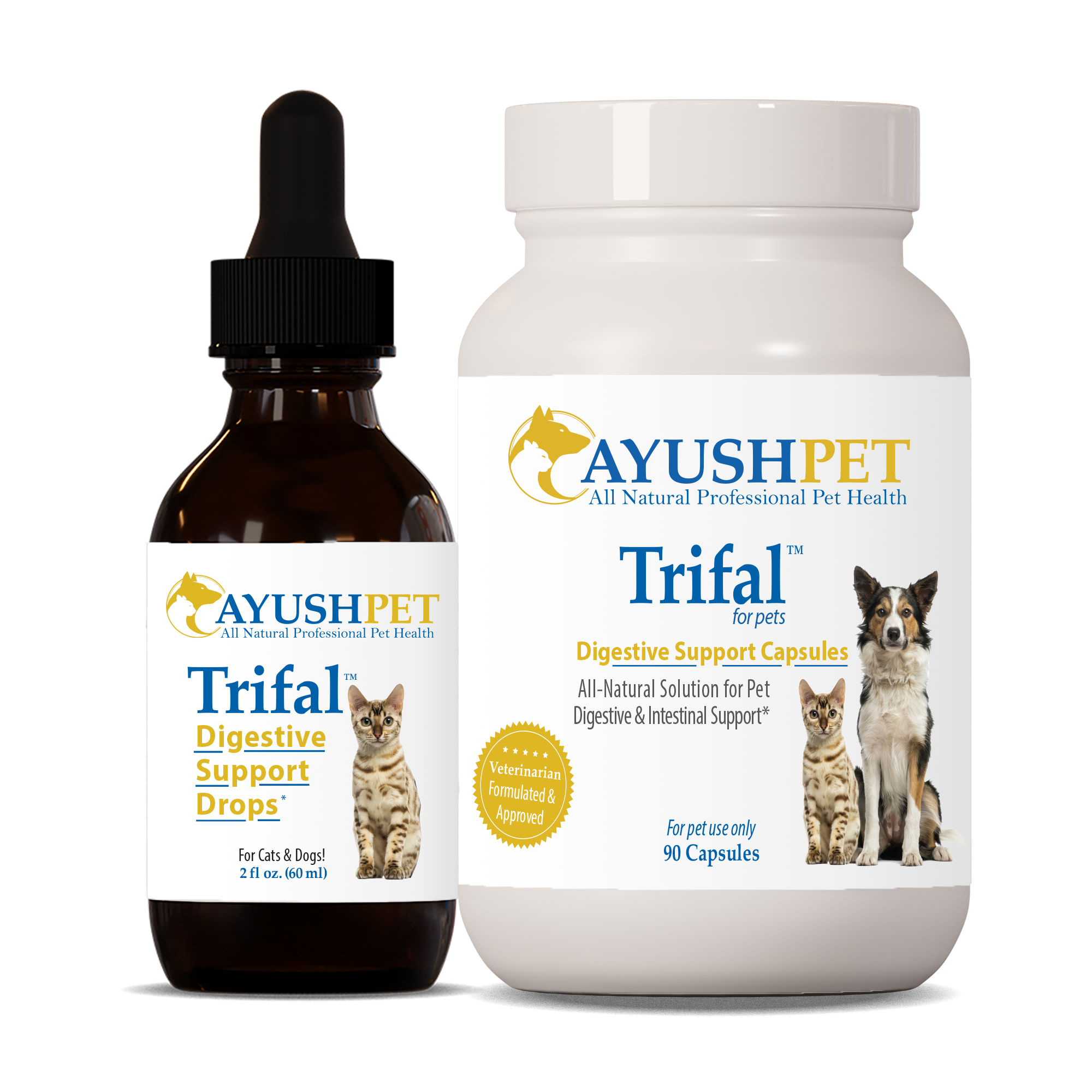 Ayush Herbs Trifal Digestive Support Pet 90 Tablets