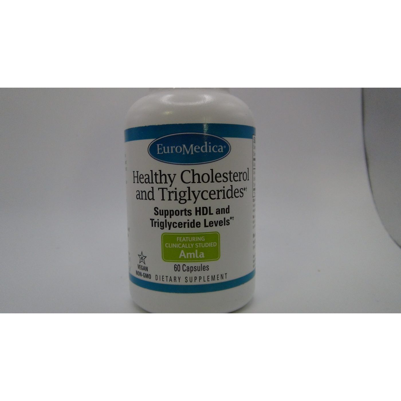 EuroMedica Healthy Cholesterol and Triglycerides 60 Capsules