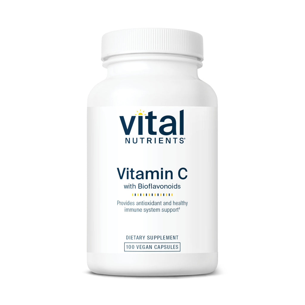 Vital Nutrients Vitamin C With Bioflavonoids 220 Capsules