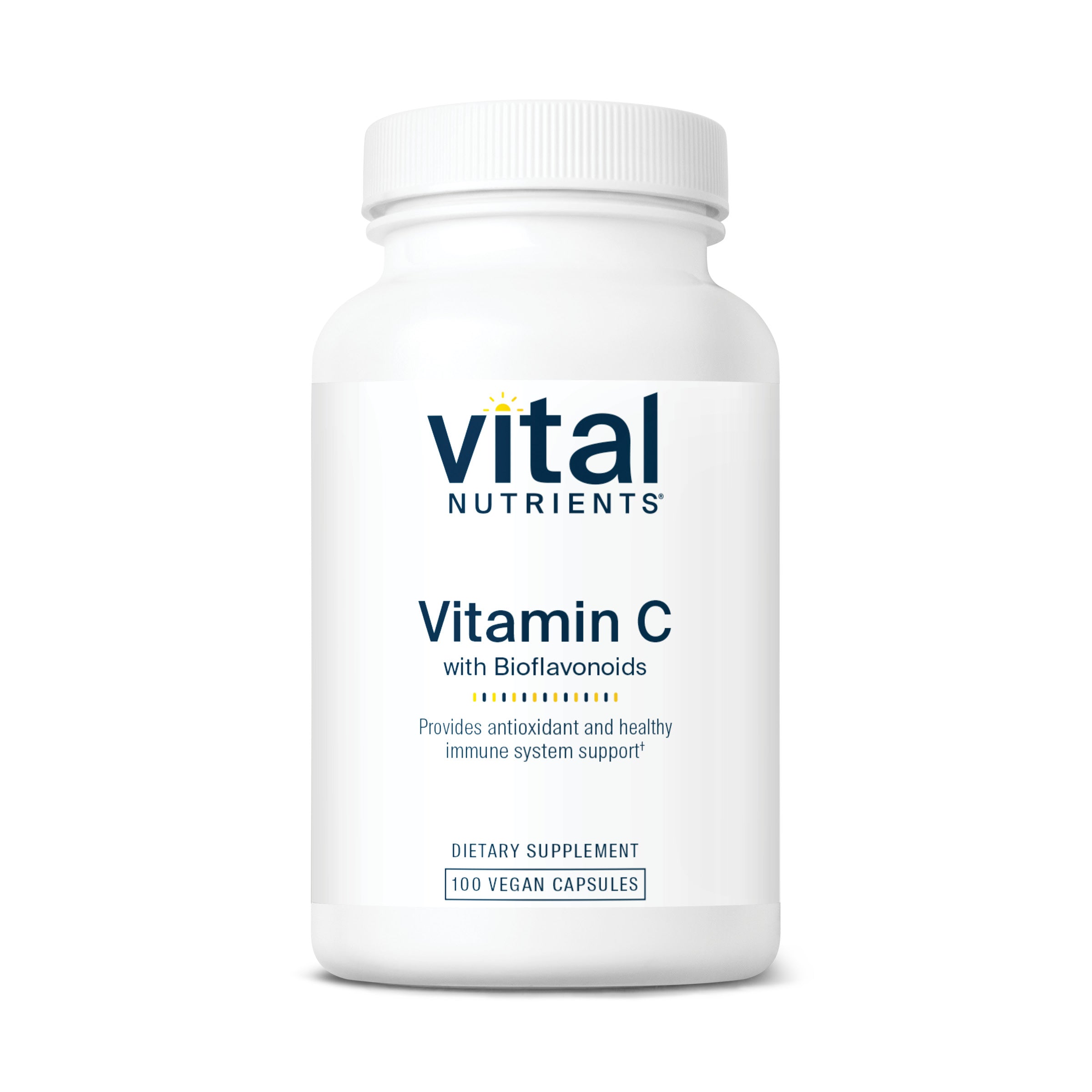 Vital Nutrients Vitamin C With Bioflavonoids 220 Capsules