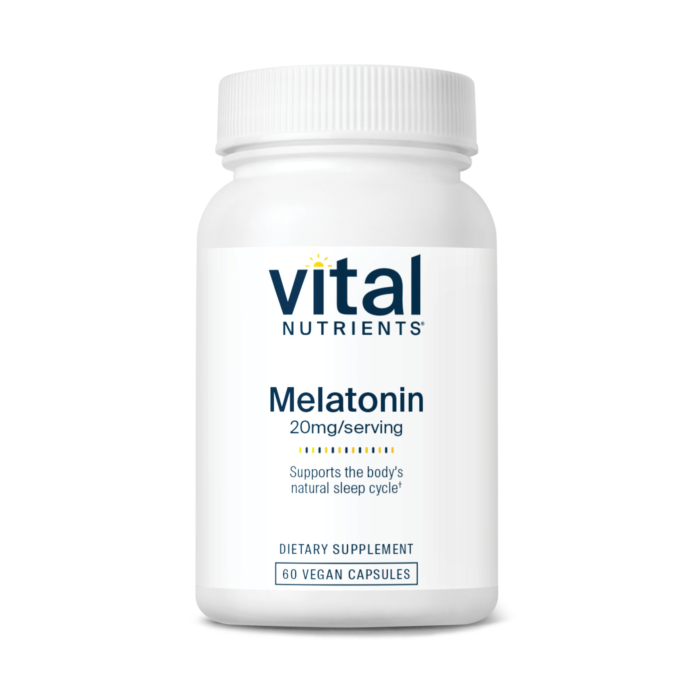 Vital Nutrients Melatonin 20mg 60 Vcaps