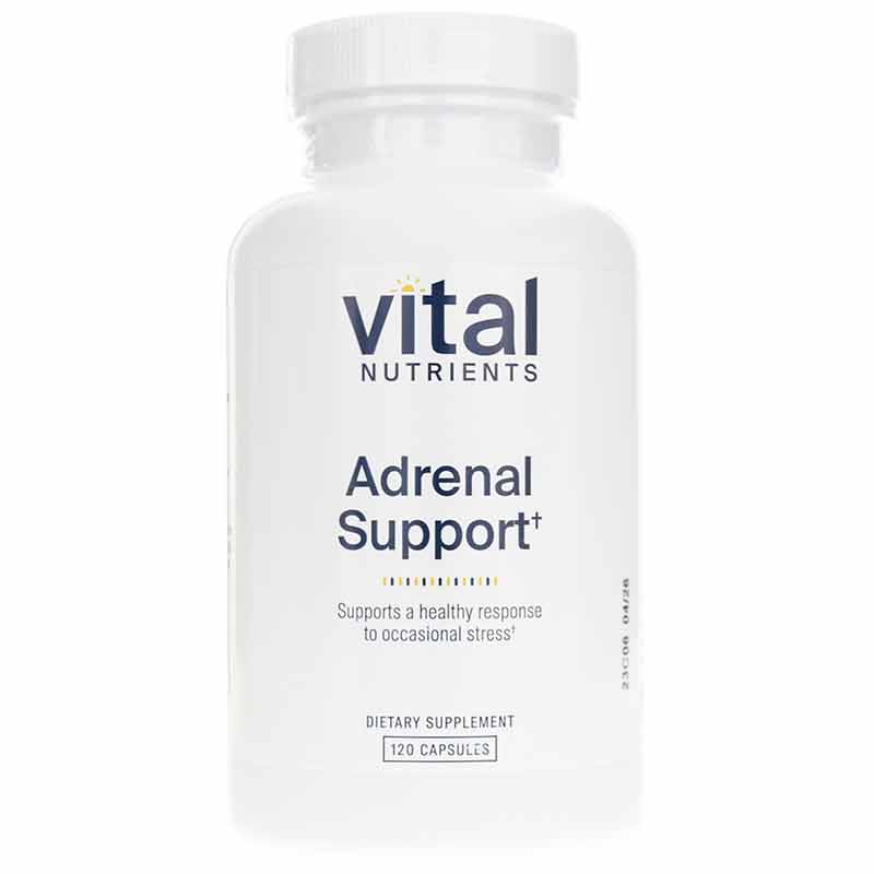 Vital Nutrients Adrenal Support 60 Capsules