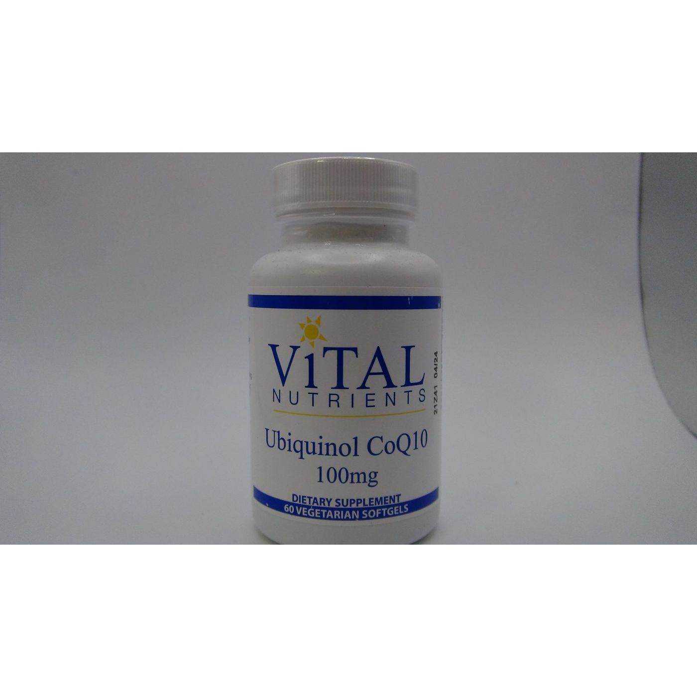 Vital Nutrients Ubiquinol CoQ10 100mg 60 Vcaps