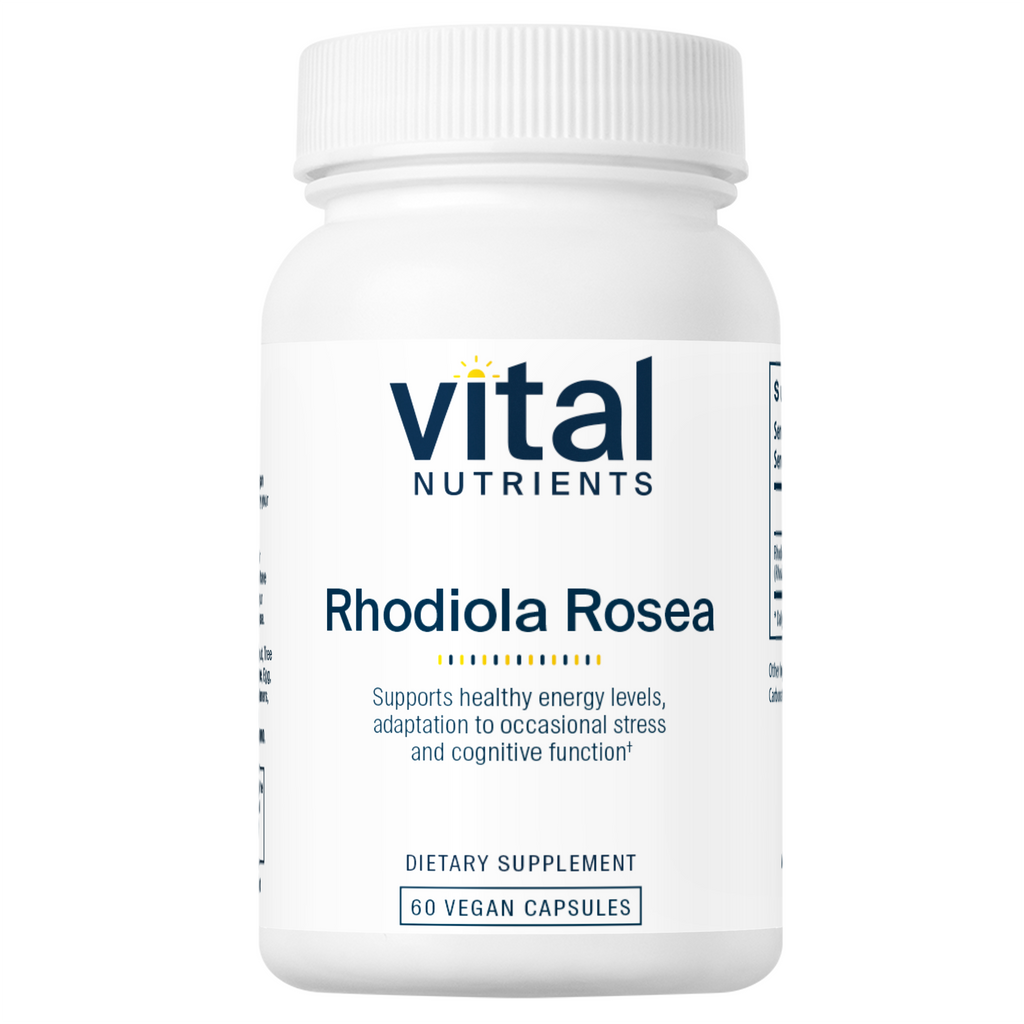 Vital Nutrients Rhodiola Rosea 3% 200mg 60 Vcaps