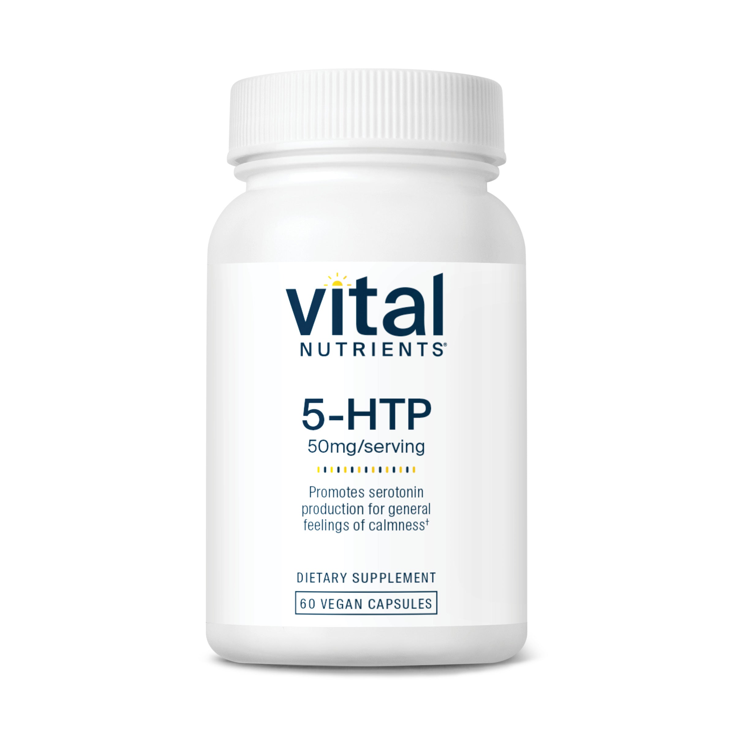 Vital Nutrients 5HTP 50mg 60 Vcaps -