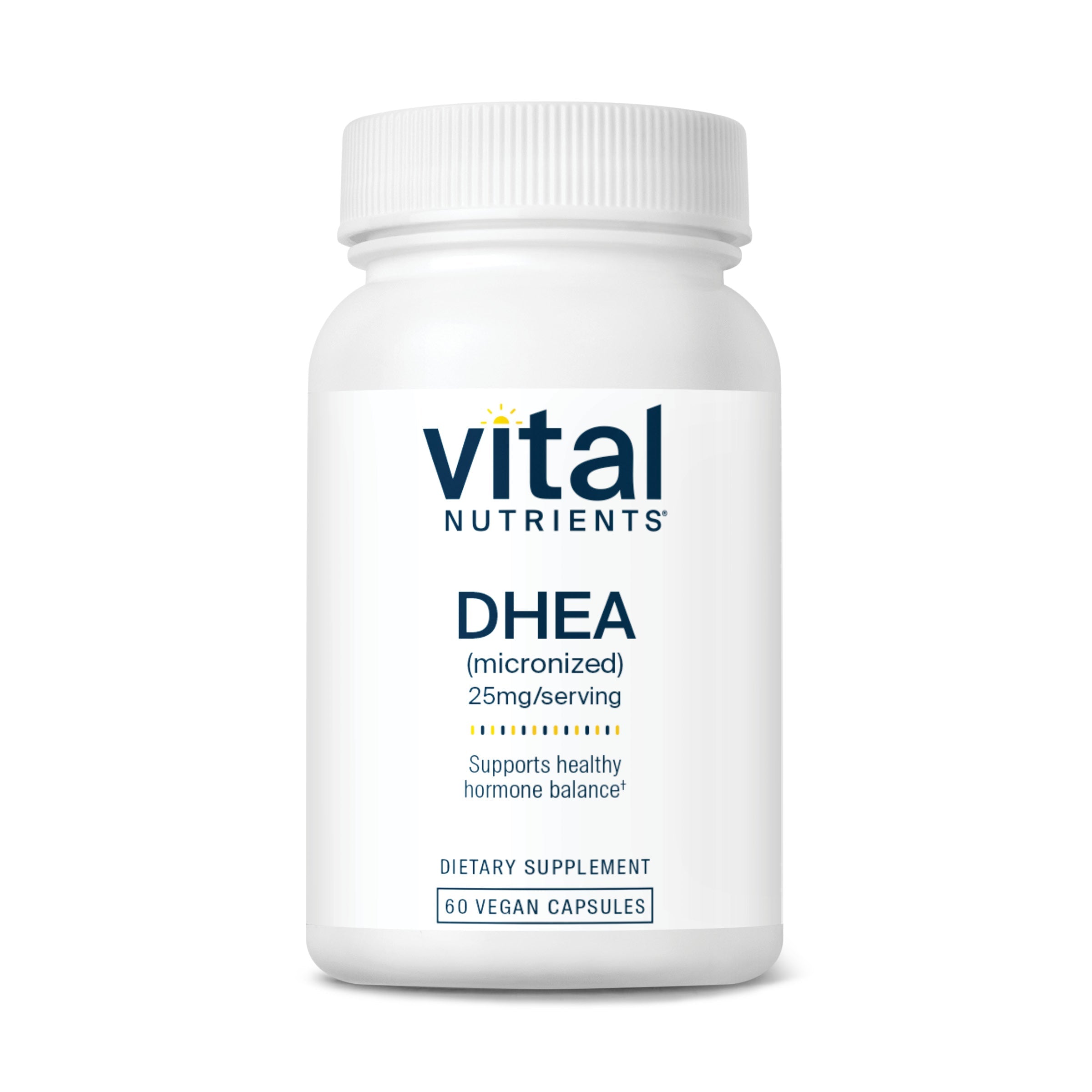 Vital Nutrients DHEA Micronized 25mg 60 Vcaps