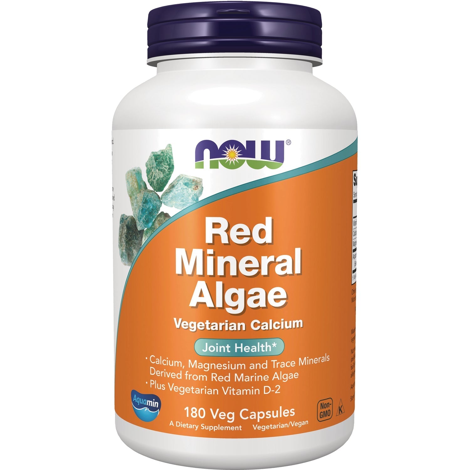 Now Foods Red Mineral Algae 180 Vcaps - 1538 - 3 Pack