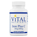 Vital Nutrients Iron Plus C 100 Vcaps