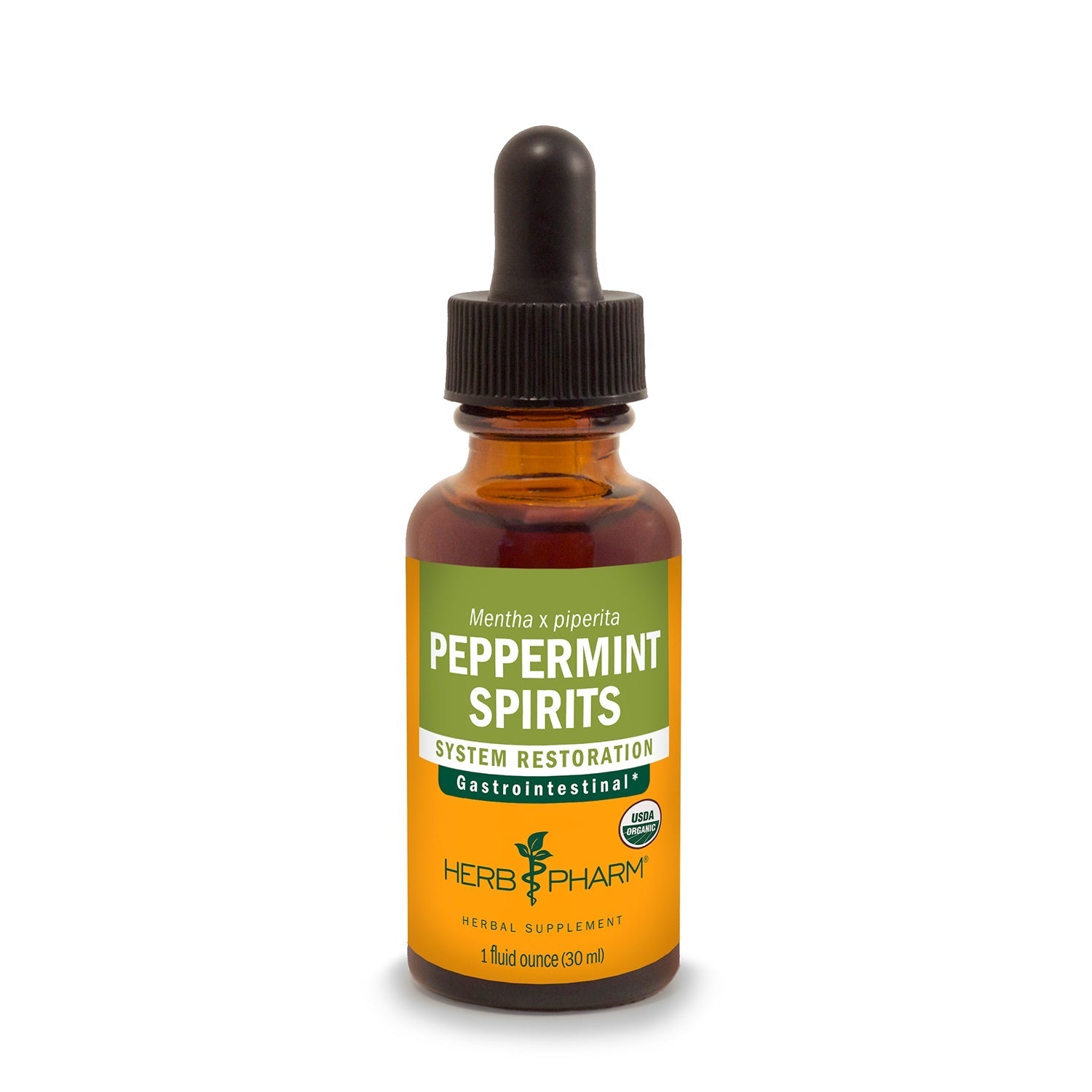 Herb Pharm Peppermint Spirits 1oz - 2 Pack