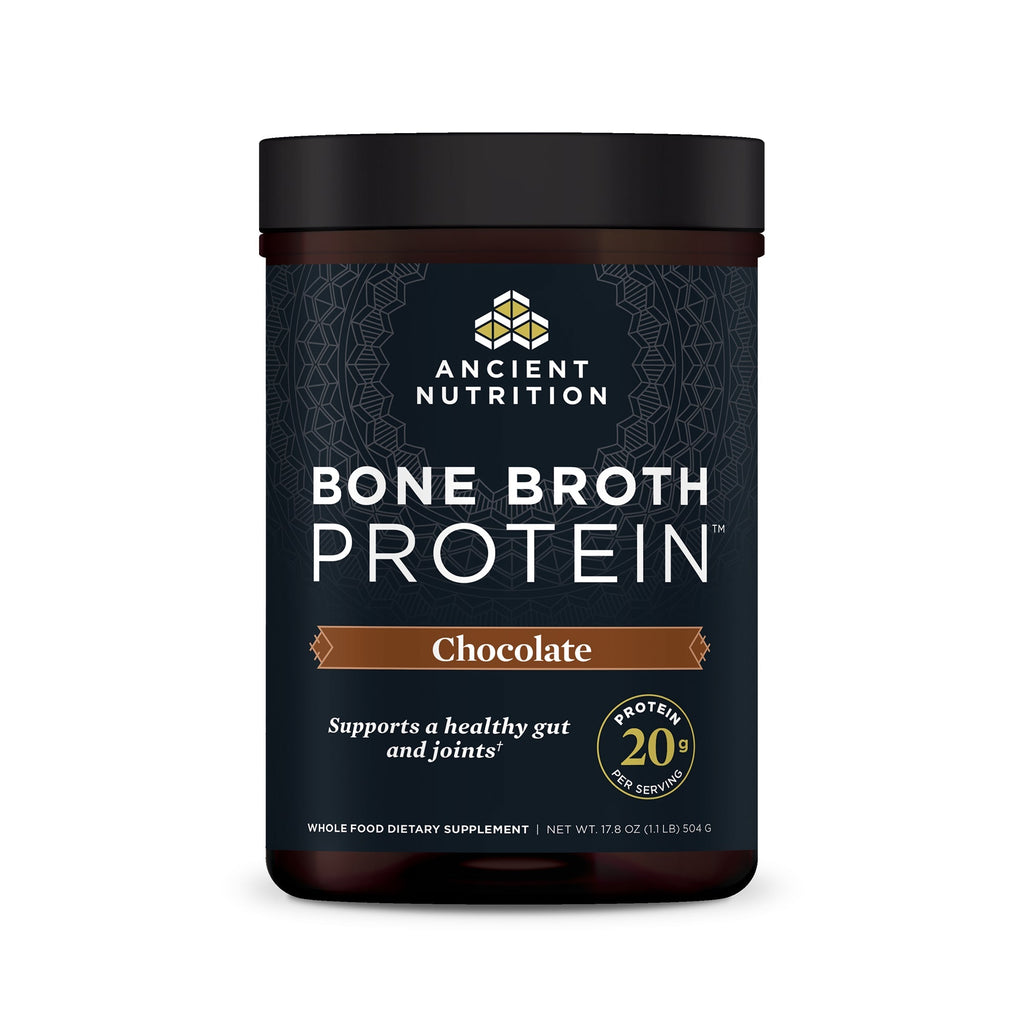 Ancient Nutrition Bone Broth Protein Chocolate 20 Servings