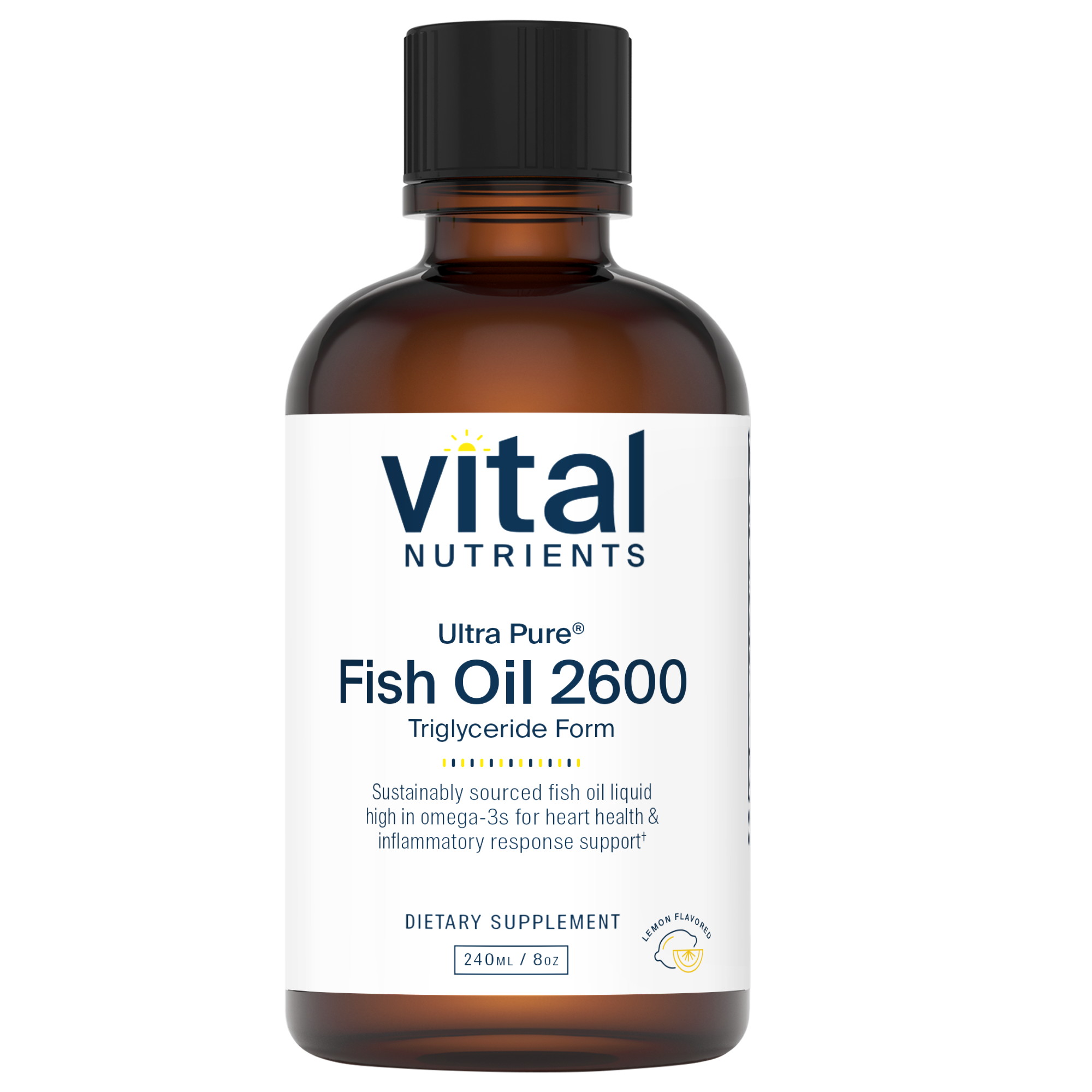 Vital Nutrients Ultra Pure Fish Oil 2600 8oz
