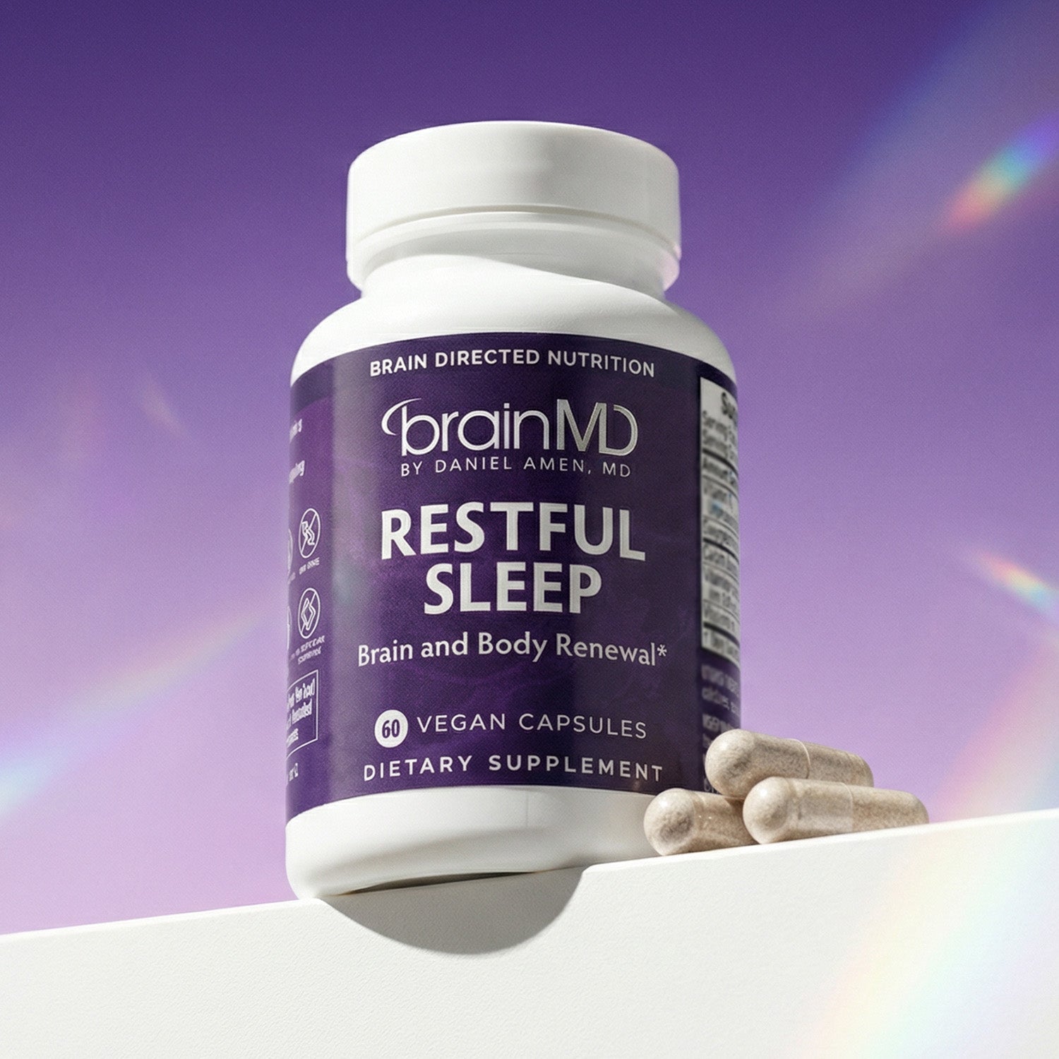 BrainMD Restful Sleep 60 Capsules