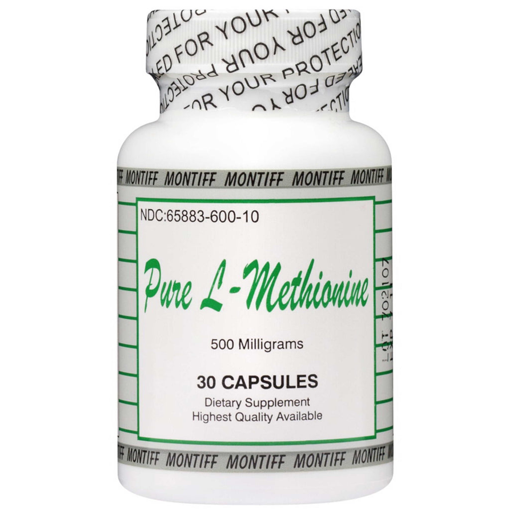 Montiff Pure L-Glutamine 500 mg 250 Capsules