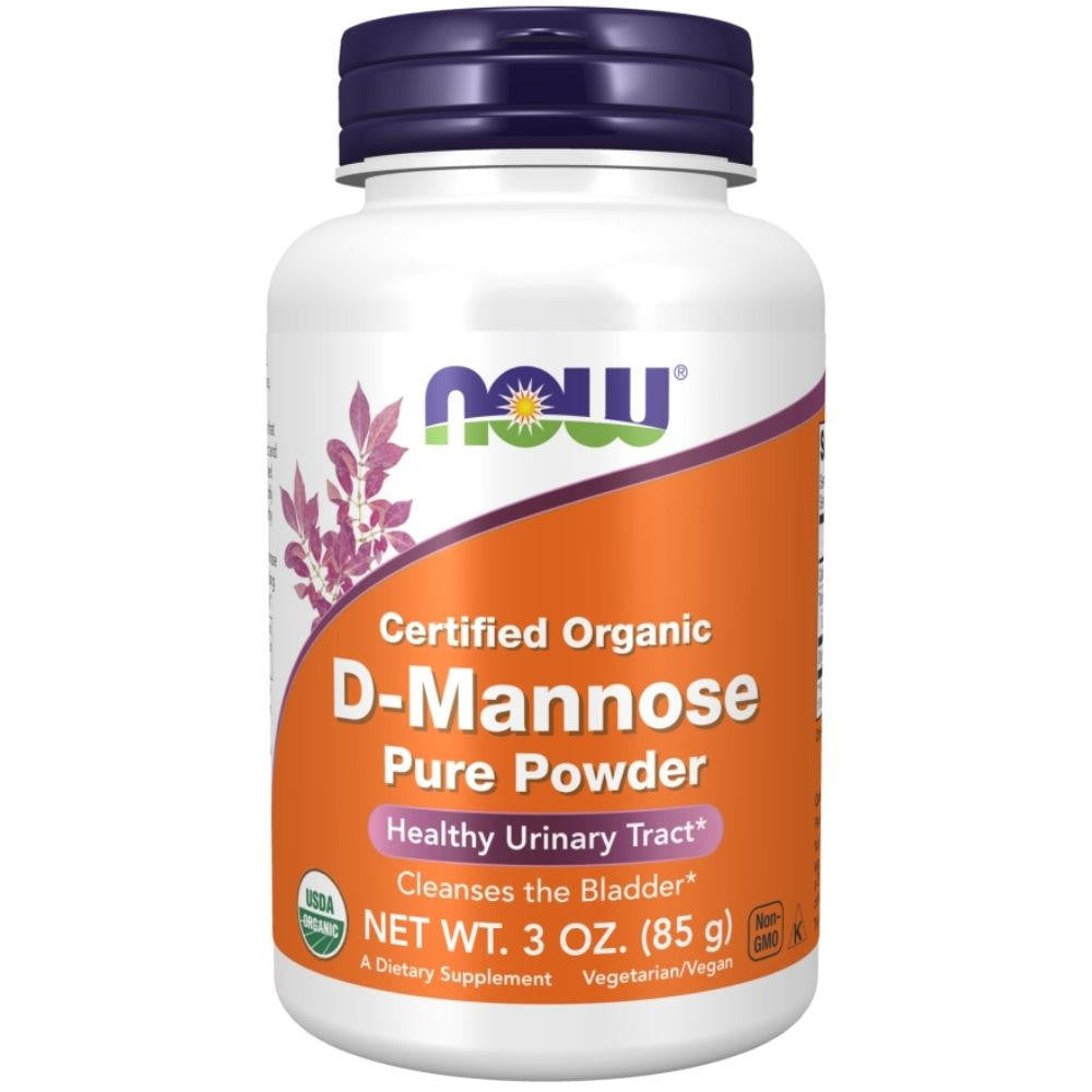 Now Foods D-Mannose Organic Pure Powder 3oz - 2810 - 6 Pack