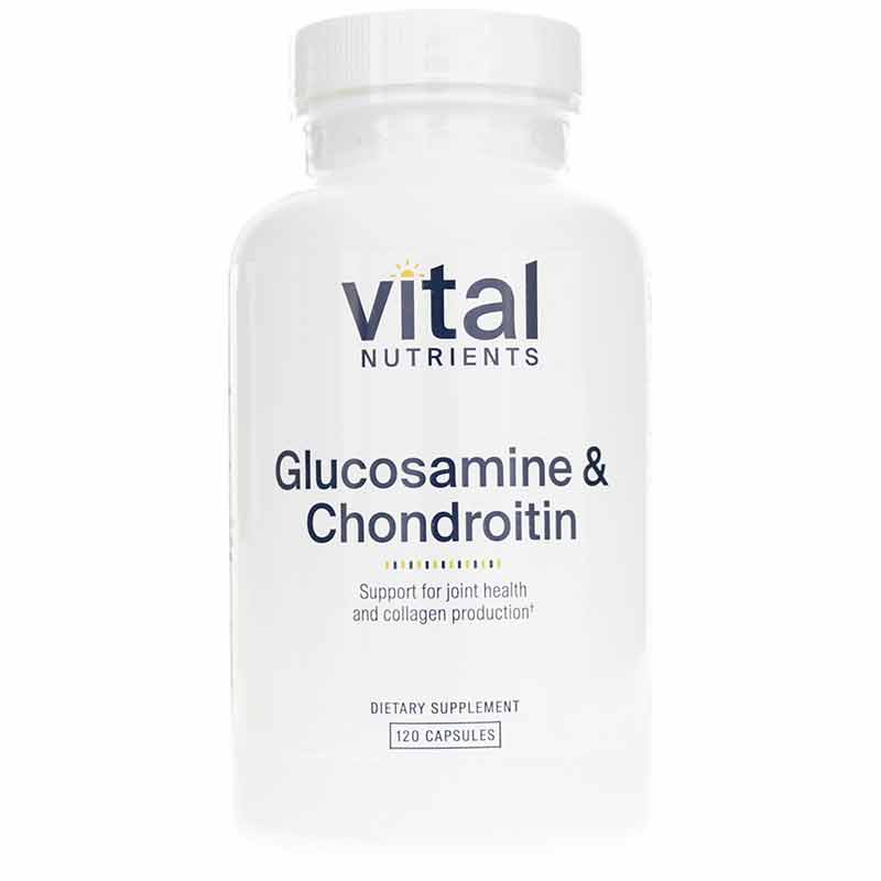 Vital Nutrients Glucosamine & Chondroitin 120 Capsules